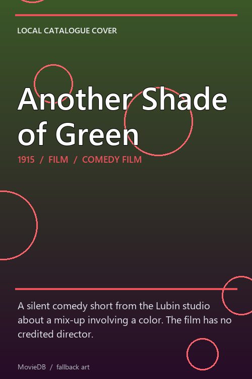 Another Shade of Green poster