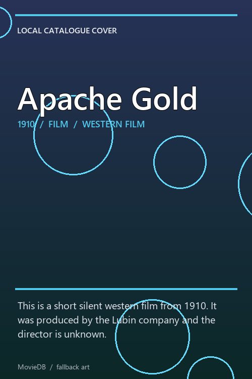 Apache Gold poster