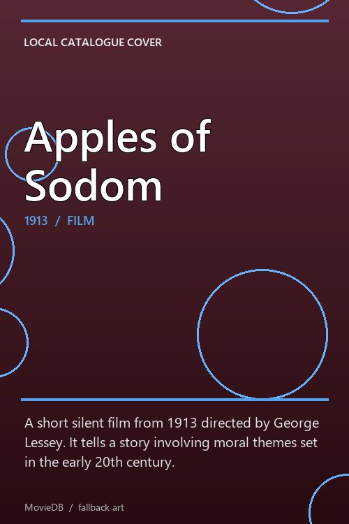Apples of Sodom poster