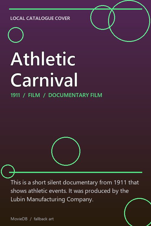 Athletic Carnival poster