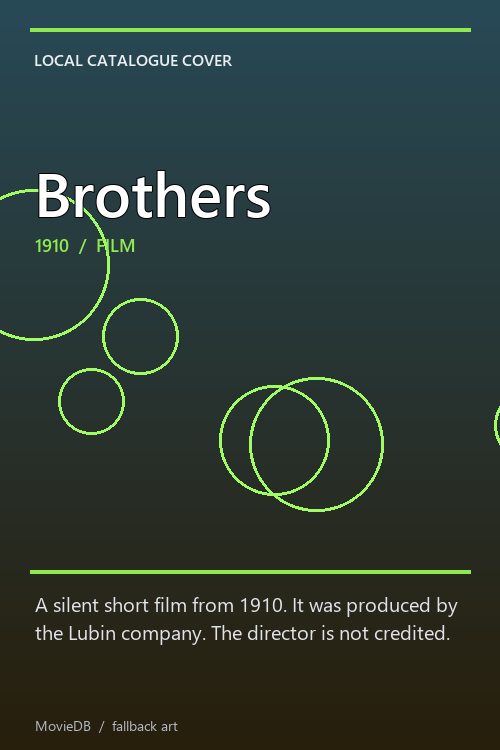 Brothers poster