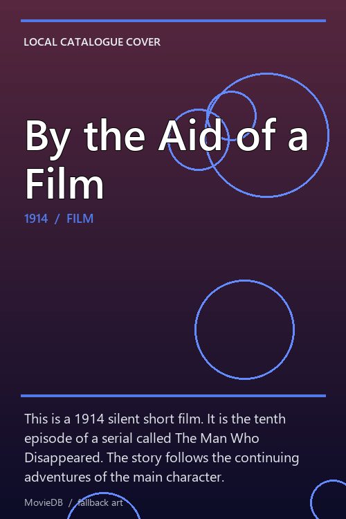 By the Aid of a Film poster