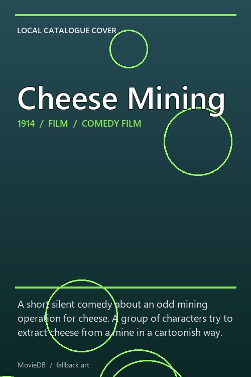 Cheese Mining poster