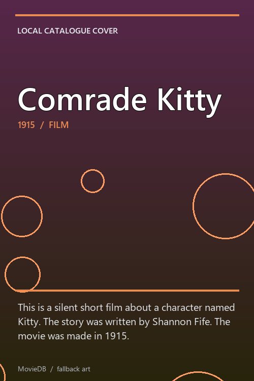 Comrade Kitty poster