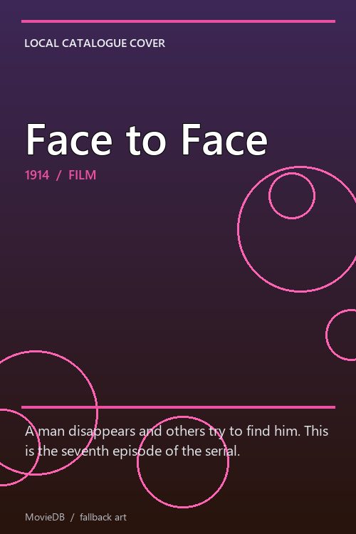 Face to Face poster