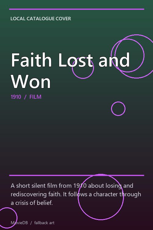 Faith Lost and Won poster