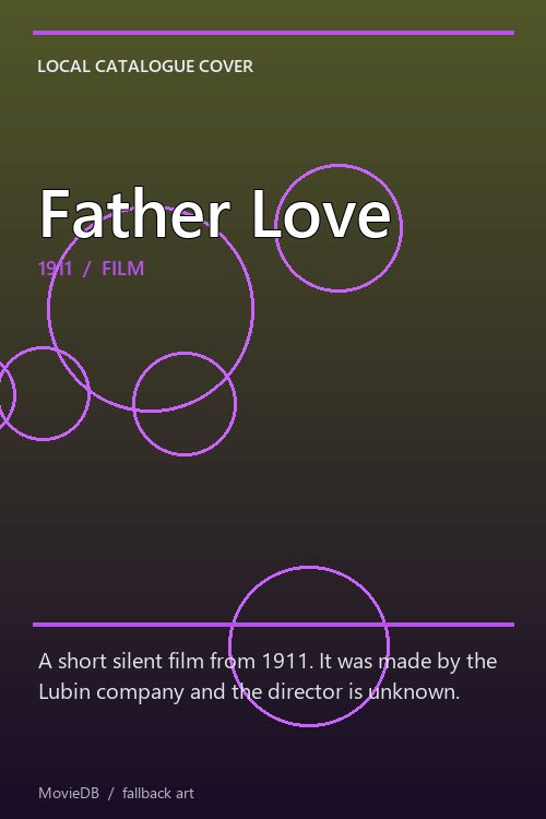 Father Love poster