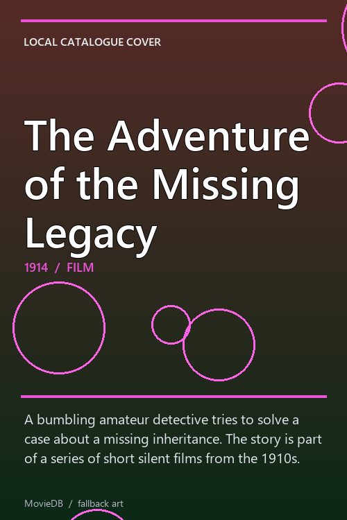 The Adventure of the Missing Legacy poster
