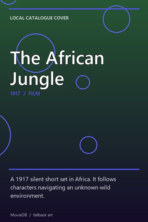 The African Jungle poster