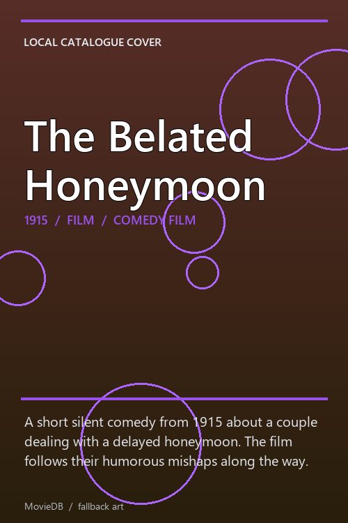 The Belated Honeymoon poster