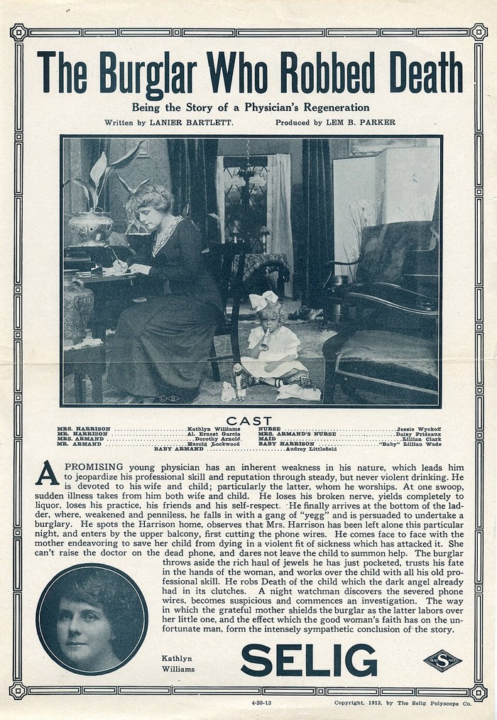 The Burglar Who Robbed Death poster