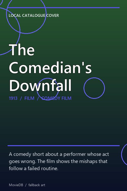 The Comedian's Downfall poster