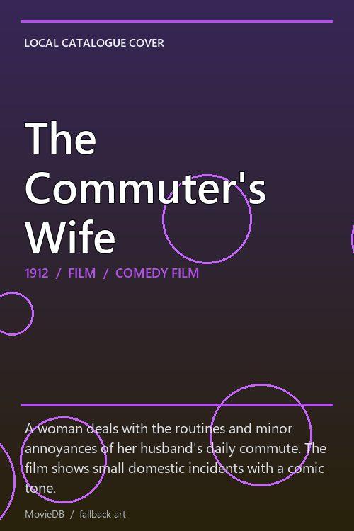 The Commuter's Wife poster