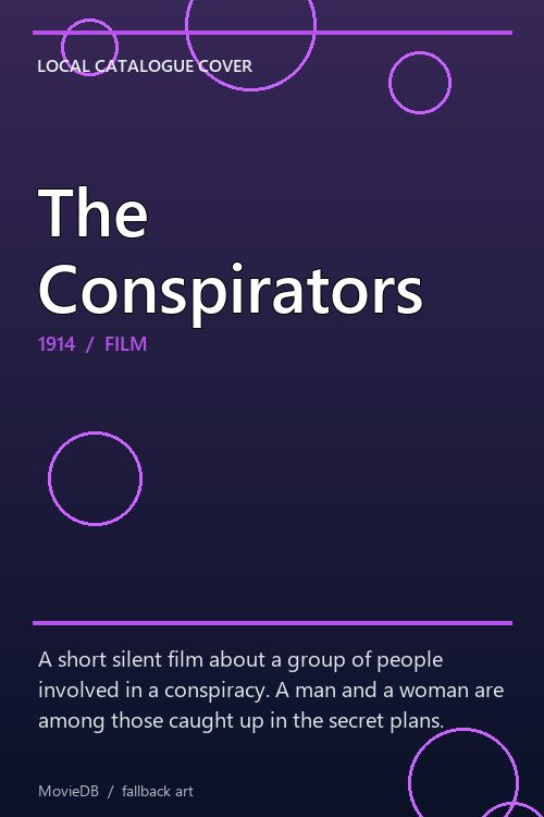 The Conspirators poster