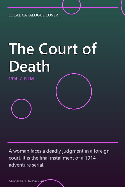 The Court of Death poster