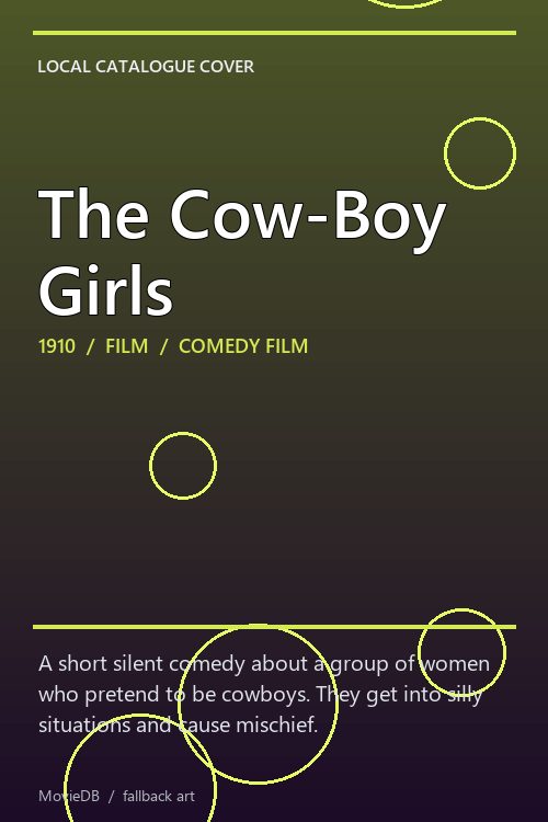 The Cow-Boy Girls poster