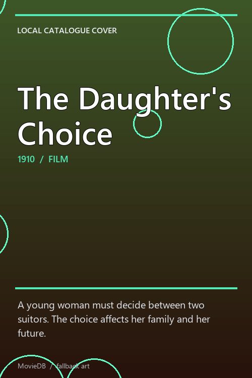 The Daughter's Choice poster