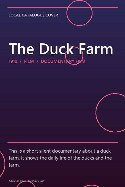The Duck Farm poster