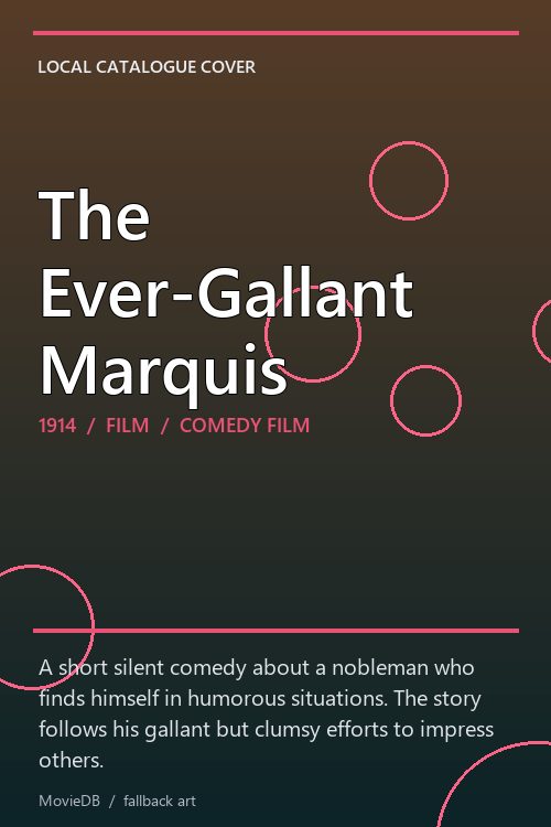 The Ever-Gallant Marquis poster