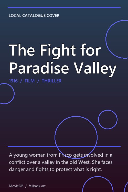 The Fight for Paradise Valley poster