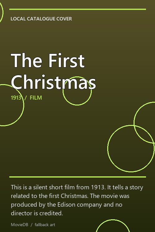 The First Christmas poster