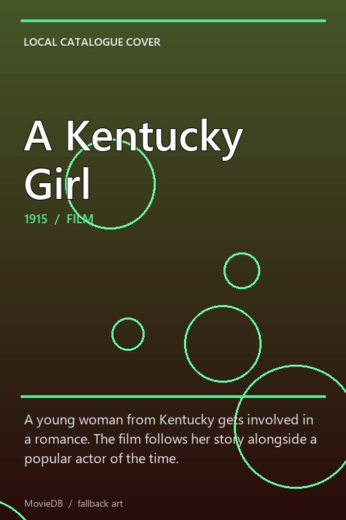 A Kentucky Girl poster