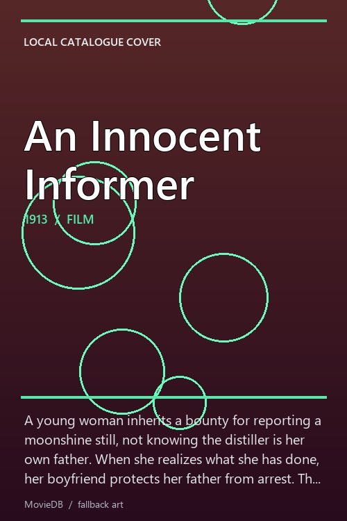 An Innocent Informer poster