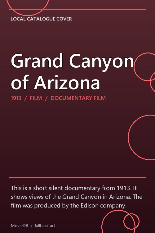 Grand Canyon of Arizona poster
