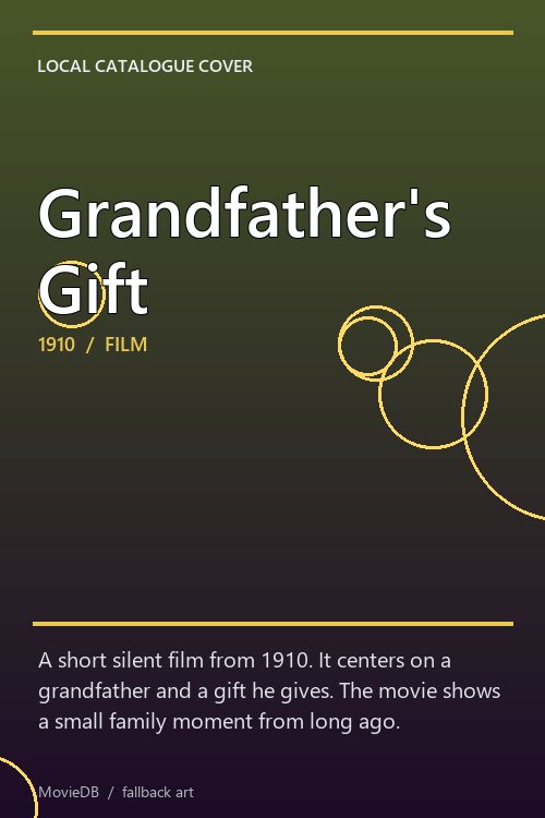 Grandfather's Gift poster