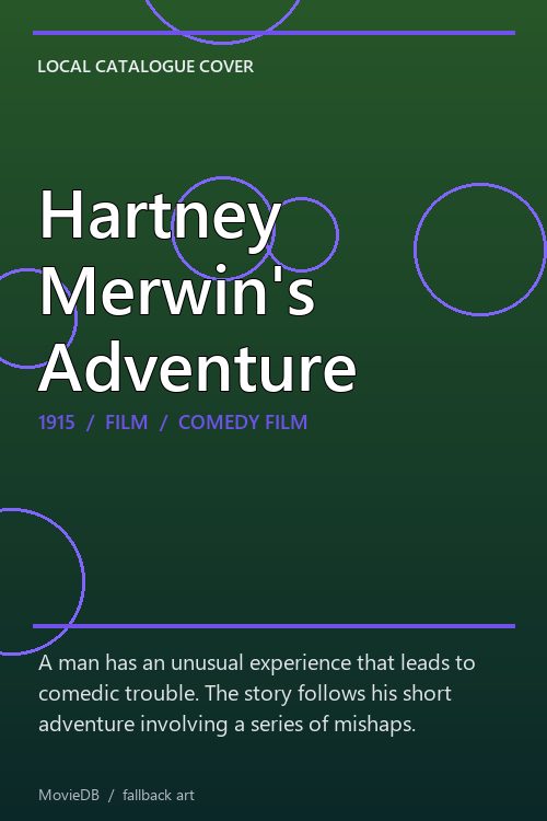 Hartney Merwin's Adventure poster