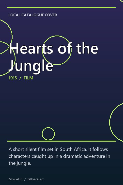 Hearts of the Jungle poster
