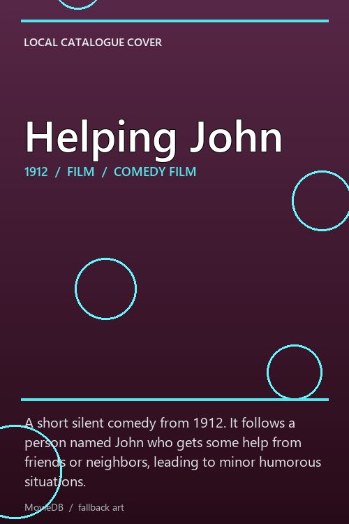 Helping John poster