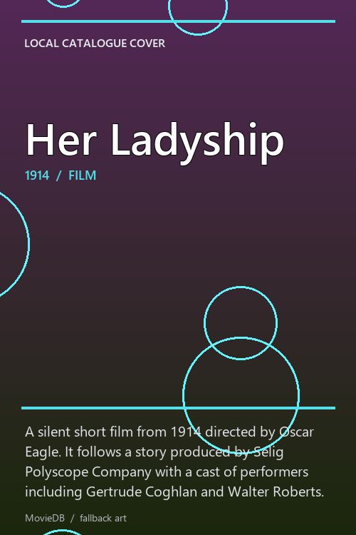 Her Ladyship poster