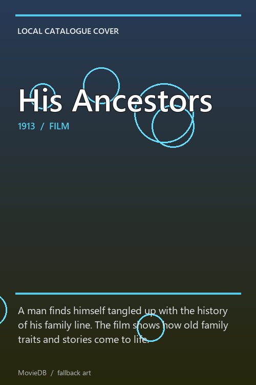 His Ancestors poster