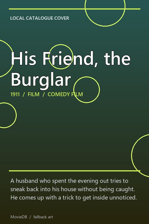 His Friend, the Burglar poster
