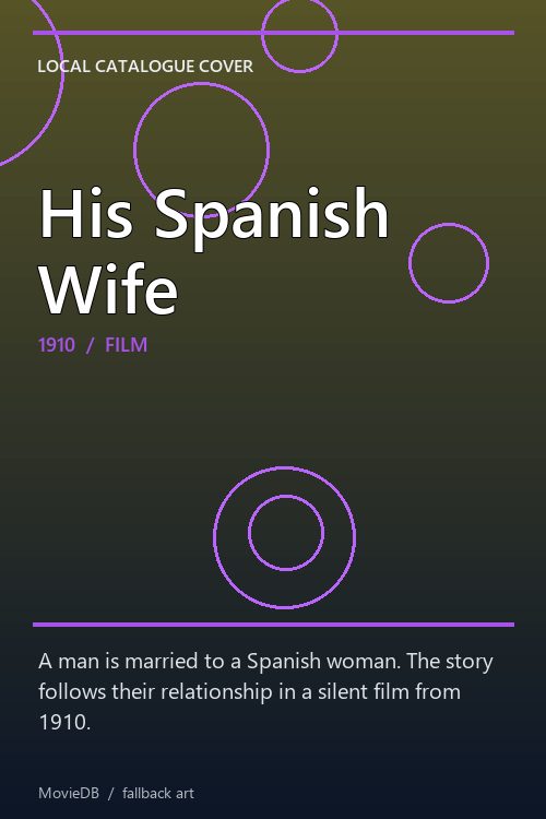 His Spanish Wife poster
