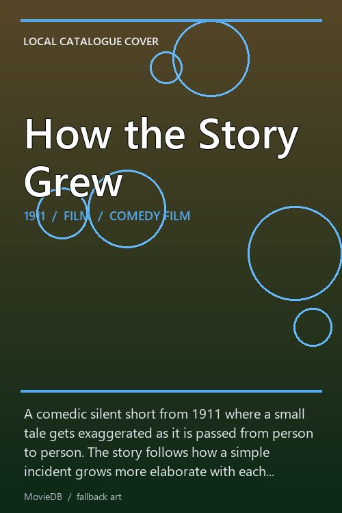 How the Story Grew poster