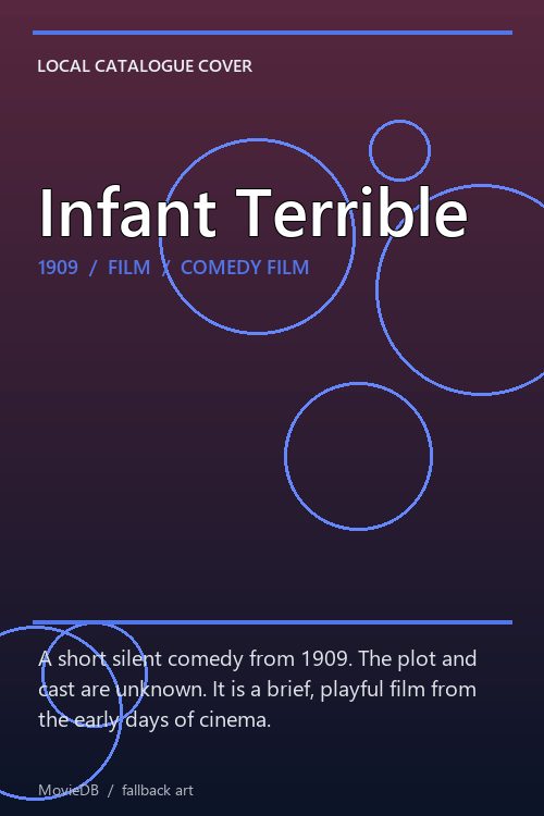 Infant Terrible poster