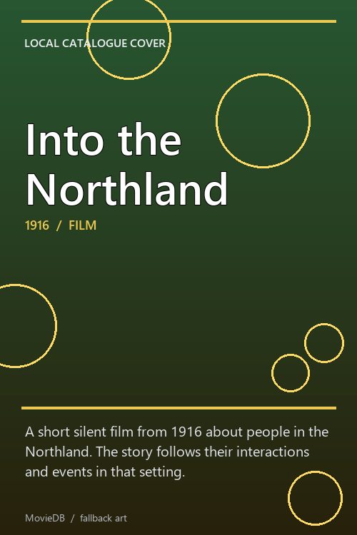 Into the Northland poster