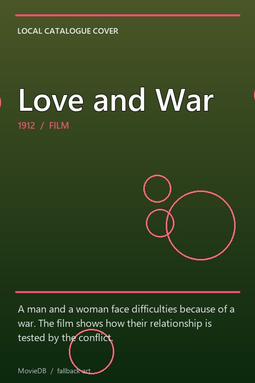 Love and War poster