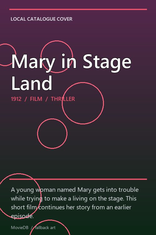 Mary in Stage Land poster