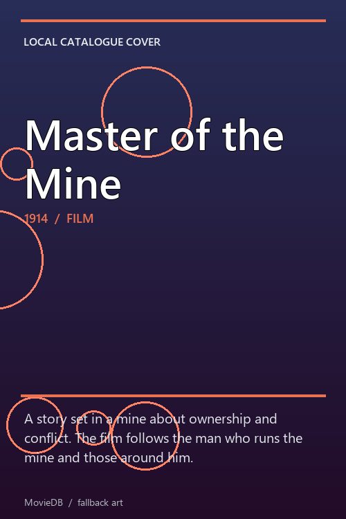Master of the Mine poster