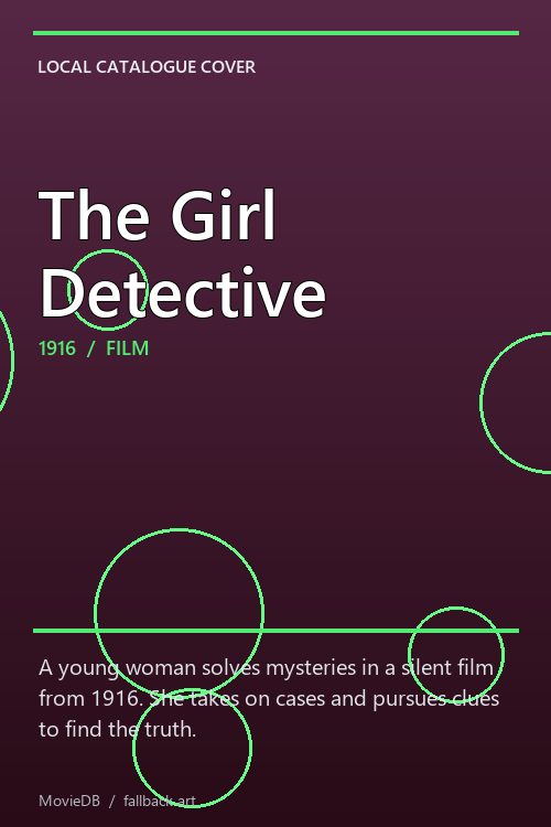 The Girl Detective poster