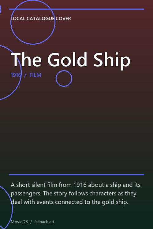 The Gold Ship poster