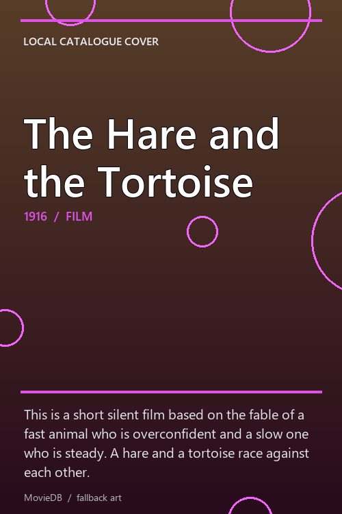 The Hare and the Tortoise poster