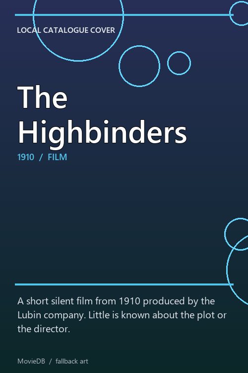The Highbinders poster