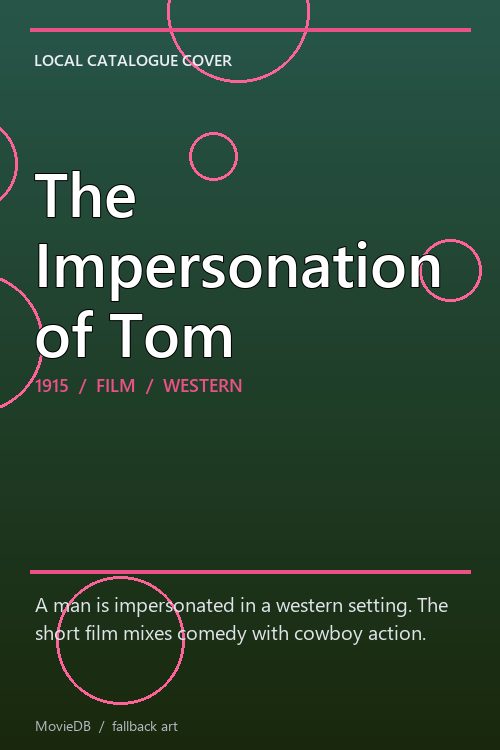 The Impersonation of Tom poster