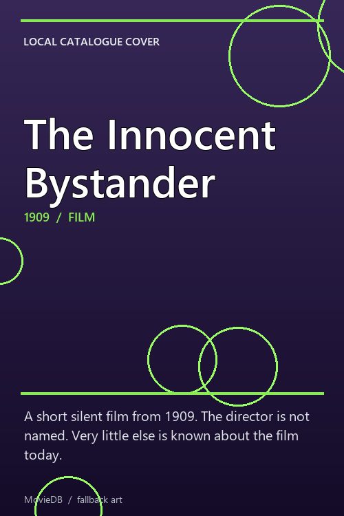 The Innocent Bystander poster