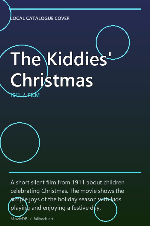 The Kiddies' Christmas poster