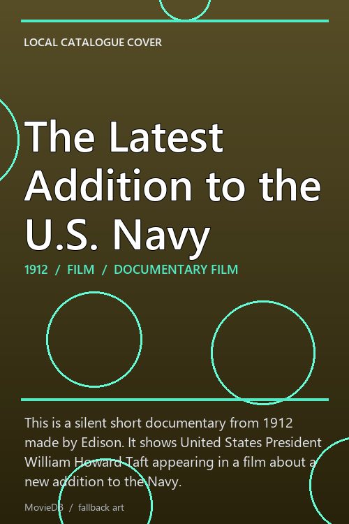 The Latest Addition to the U.S. Navy poster